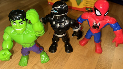 Marvel Superhelden  Hero Spiderman Hulk Black Panther  Hasbro