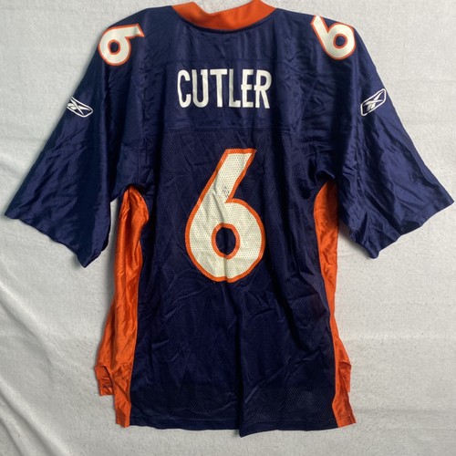 Reebok Men’s Denver Broncos #6 Jay Cutler NFL Football Jersey Men's Size Large - Picture 11 of 16