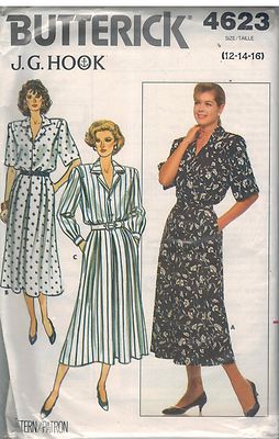 4623 UNCUT Vintage Butterick SEWING Pattern Misses Top Skirt J G Hook ...
