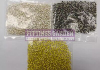 1000pcs PCB Board Test Beads Points Gold Plated Ceramic Loop Circuit Test Needle