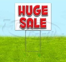 HUGE SALE 18x24 Yard Sign WITH STAKE Corrugated Bandit USA BUSINESS DEALS