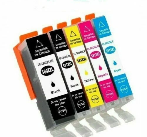 Cartouches encre pour Canon pixma TS8150, TS8151, TS8152, TS8250, TS8251, TS8252 - Photo 1/1