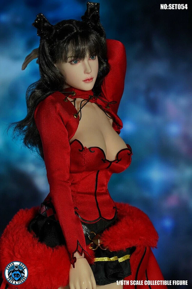 1/6 SUPER DUCK SET054 Magical Girl Head&Cosplay Clothes Fit 12'' No body Gift - Image 3 of 4