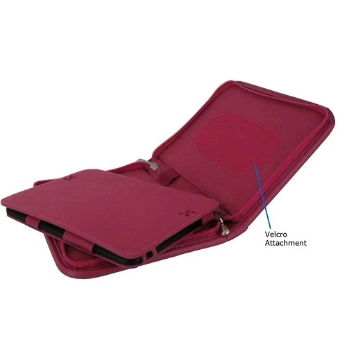 rooCASE for Amazon Kindle Fire HD 7" 2012 Executive Leather Case Magenta Lot C10 - Image 3 of 4