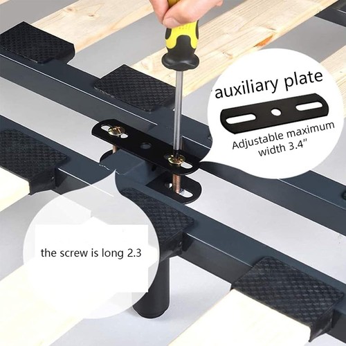 2Pcs Adjustable Height Center Support Leg for Bed Frame, Bed Center Slat heavy - Picture 5 of 6