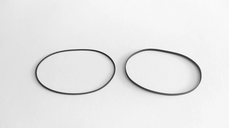 SUPRÊME QUALITÉ HIFI HITACHI D-35S SET 2 COURROIES STEREO CASSETTE DECK SUPRÊME QUALITE' D35S