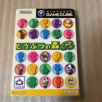 Nintendo 2003 Doubutsu no Mori e+ Plus Animal Crossing Gamecube GC Used from JPN