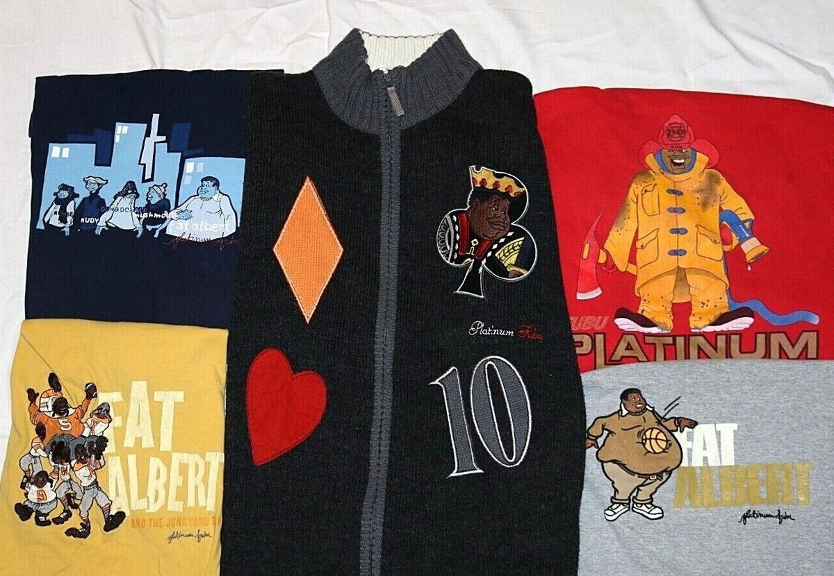 Fat Albert & The JunkYard Gang - 5+ Y2K Platinum FUBU VTG
