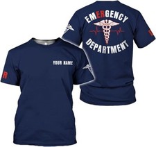 Personalized Emergency Department Shirt, Emergency Room Tshirt, ER Nurse T-Shirt