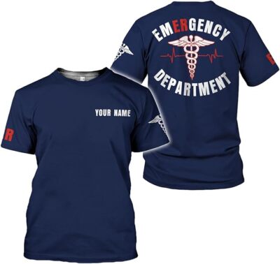 Personalized Emergency Department Shirt, Emergency Room Tshirt, ER