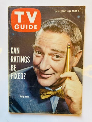 Vtg TV Guide Jan Feb 1960 Garry Moore Pat Crowley June Allyson Iowa Ed