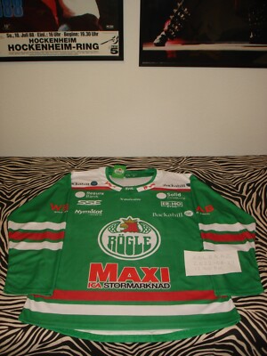 MORITZ SEIDER #53 RÖGLE BK SHL BAUER PREMIER HOME JERSEY SIZE