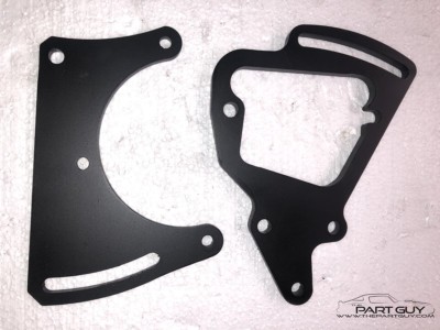 71-81 Chevy SB A6 A/C COMPRESSOR FRONT & REAR MOUNT BRACKETS AC Air ...