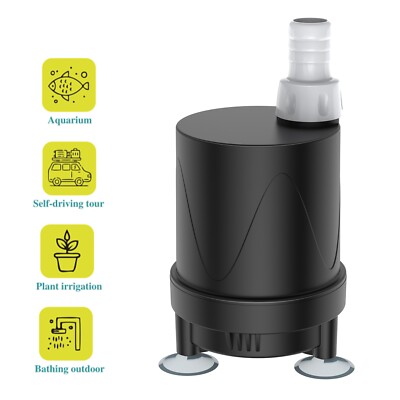 DC Aquarium Water Pump 24V with Controller , Submersible and