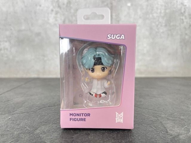 BTS suga Tiny TAN Monitor Figure Official Kpop idols