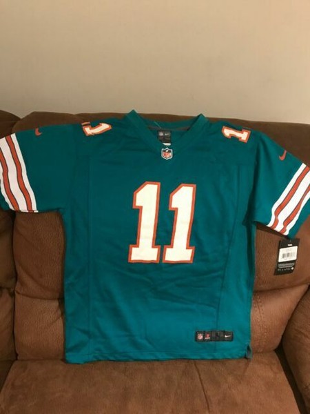Nike Throwback DeVante Parker Miami Dolphins Football Jersey Size M Youth for sale online | eBay
