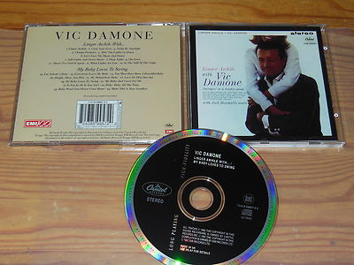 VIC DAMONE - LINGER AWHILE & MY BABY LOVES TO SWING / UK-CD 1997