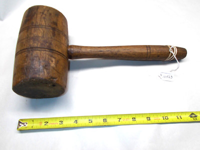 Mallet, Woodworkers / Carvers Wooden Mallet, Weighs 1 lb. 14 oz, 13'' Long