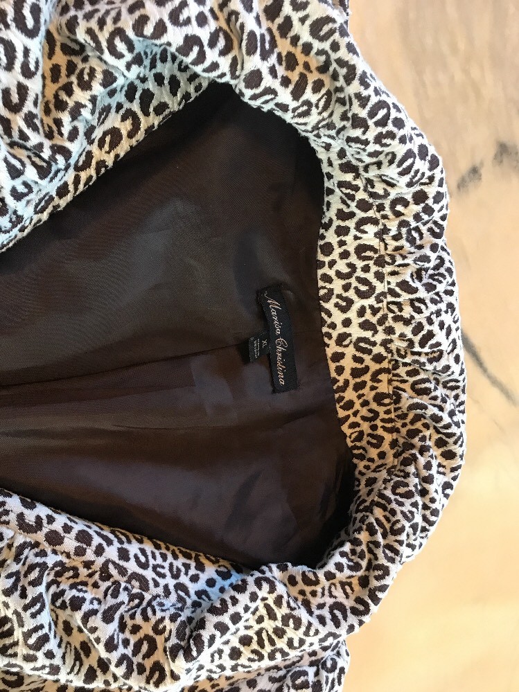 Veste Brodée Marisa Christina Taille 2X Ivoire – Style Blazer En Coton, Occasion Très Bon état