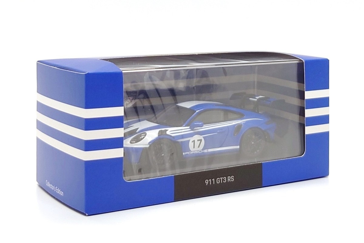 Spark 1:43 Porsche 911 GT3 RS (992) #17 Salzburg Design - Blue