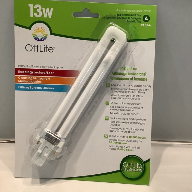OttLite Replacement Bulb 13w HD 508 Illumination Natural T13330 for