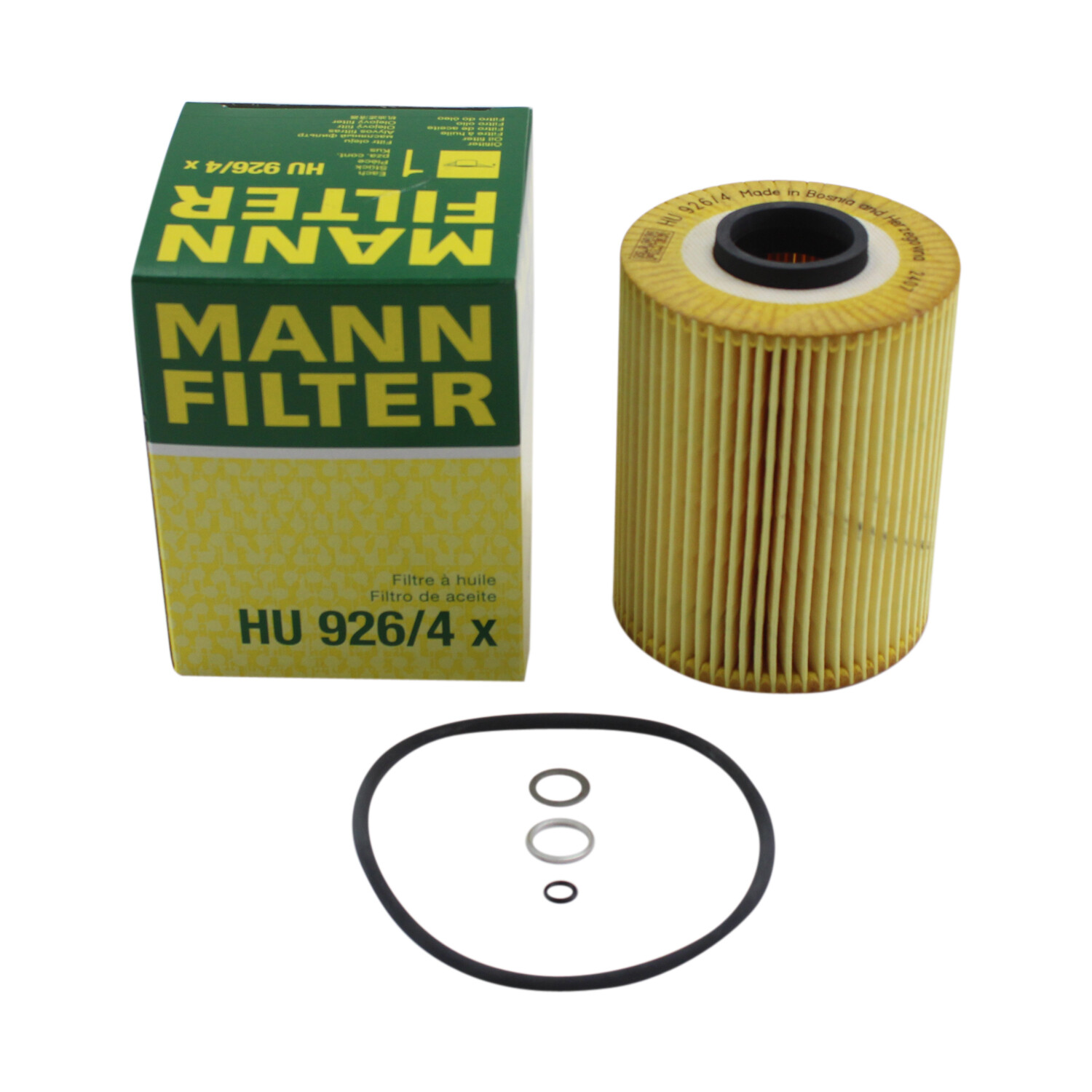 Oil Filter Kit Hu 926/4 X For Bmw E36 E46 E85 E86 M3 Z3 Z4