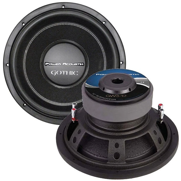 Power Acoustik GW312 Woofer 12 Inch Dual 2 Ohm Voice Coils 1200W