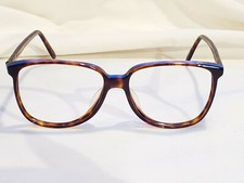 Vintage Liz Claiborne Eyeglasses LC no 12 blo to 140 Brown tortoise shell Square