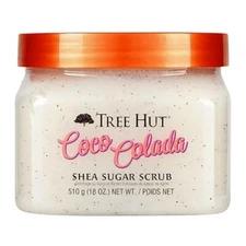 Tree Hut Shea Sugar Scrub Coco Colada, 18 Oz - Ultra Hydrating Exfoliating Scrub
