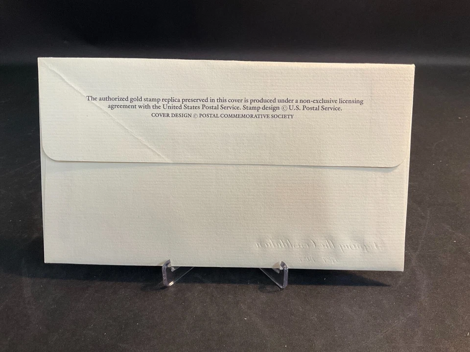 1987 PCS Signing the Constitution 1787-1987 22¢ FDC 22K Gold Stamp Replica - Image 2 of 3
