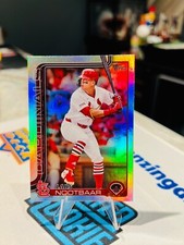 2025 Topps Series 1 CELEBRATION - Lars Nootbaar #203 Rainbow Foilboard CARDINALS