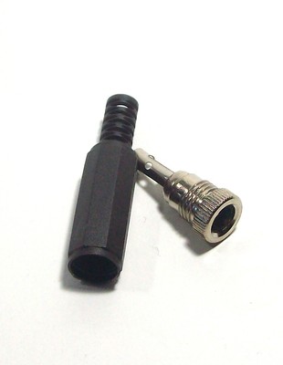 1 Connettore Jack Maschio Spina Dritto 2 1mm Codice Ca005 Ebay