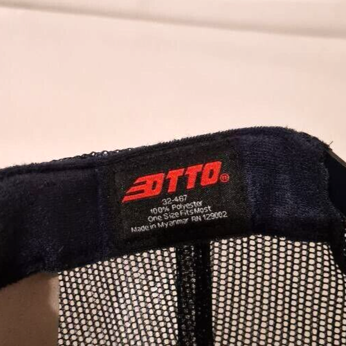 Otto Navy Blue/White American Flag Meshback Snapback Brand New Baseball Cap. - Bild 3 von 5