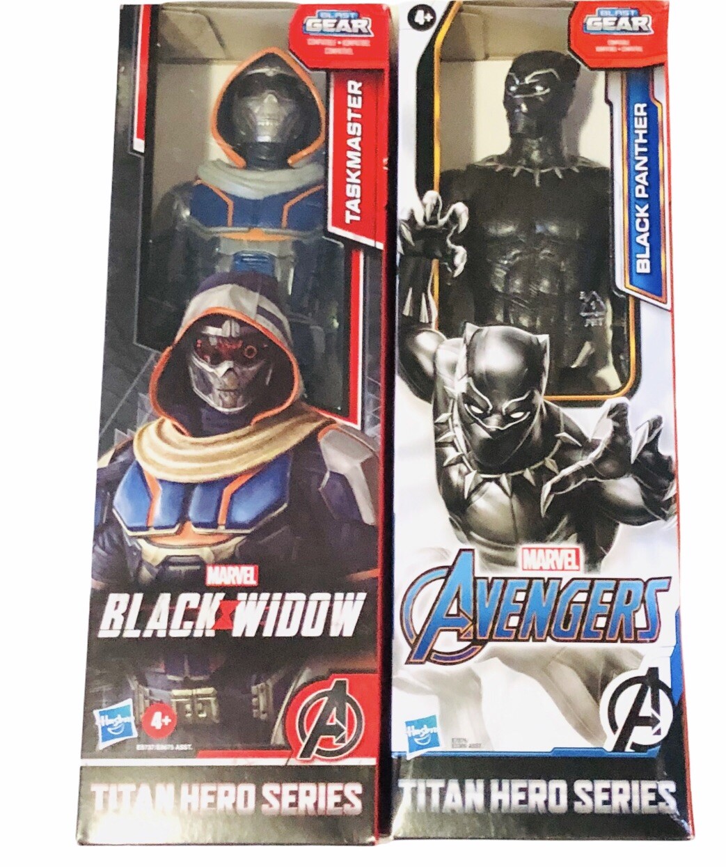 MARVEL Avengers Taskmaster & Black Panther Titan Hero Series Age 4+ NEW
