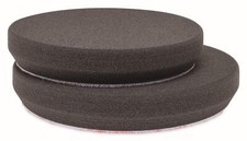 6.5" Black Foam Finishing Pads Set Of 2 