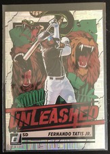 2021 Panini Donruss Unleashed Vector Holo Fernando Tatis Jr. #UNL15 Insert 