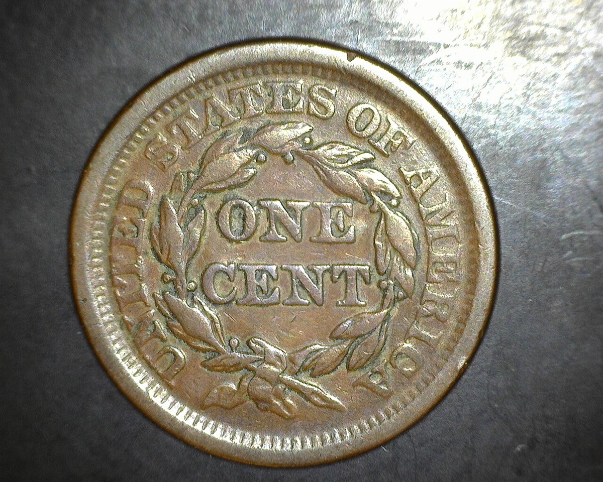 1852 Large Cent XF+ | eBay