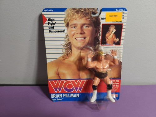 VINTAGE ORIGINAL GALOOB WCW BRIAN PILLMAN  1990 FI...