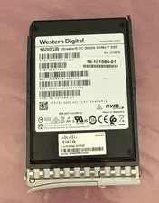 WD / HGST SN200 1.6TB 2.5" U.2 NVMe SSD HUSMR7616BDP301