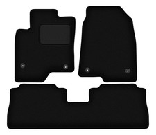 Fußmatten Automatten Velours Schwarz für Opel Antara 2006-2017 3-tlg