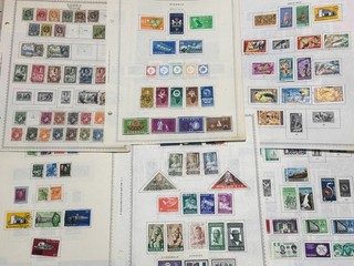 NIGERIA STAMP COLLECTION 1921 1991 ON MINKUS ALBUM PAGES 450 USED MH
