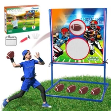 Throwing Target Game - American Football - Football Gifts for Kids 6-8 Boys 8...