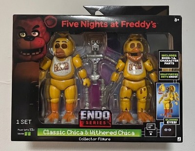 Jazwares Five Nights at Freddy s Endo-01 Classic Withered Chica Collector Figure