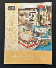 Stampin' Up Idea Book  Catalog 2009 - 2010 Stamping Card Making Techniques