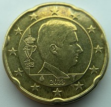 Belgium 20 euro cent 2023