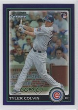 2010 Bowman Draft Chrome Purple Refractor Tyler Colvin #BDP32 0q5