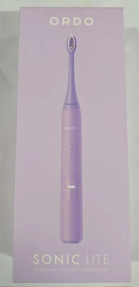 ORDO Sonic Lite Charging Electric Toothbrush - Lavender | Purple - Brand New!