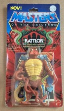 1985 Rattlor MOC Vintage MOTU Figure NEW Sealed Master of the Universe