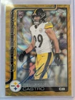 2025 Topps Chrome Football Gold Wave Refractor Sebastian Castro #RA-SC