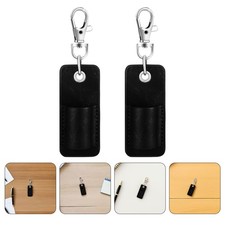 5 PCS Portable Anti-lost Pen Case Lanyard Badge Clip Neck Holder
